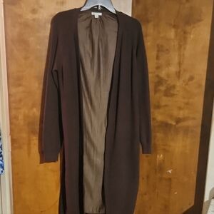 Cato Brown Lightweight Drapey Cardigan